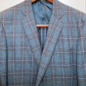 Brooks Brothers 1818 46R 100% Lambs Wool Sport Coat